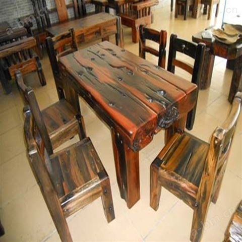 河南天目定制仿木家具，仿古桌椅厂家