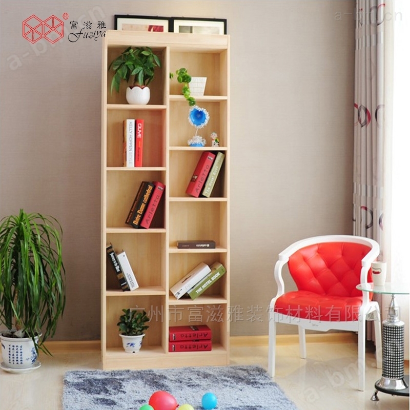 富滋雅韩式简易组合书柜书架置物架展示柜