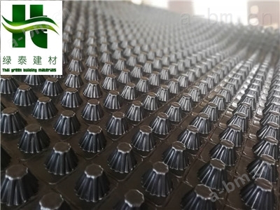 湖南怀化市20厚30厚车库塑料滤水板厂家